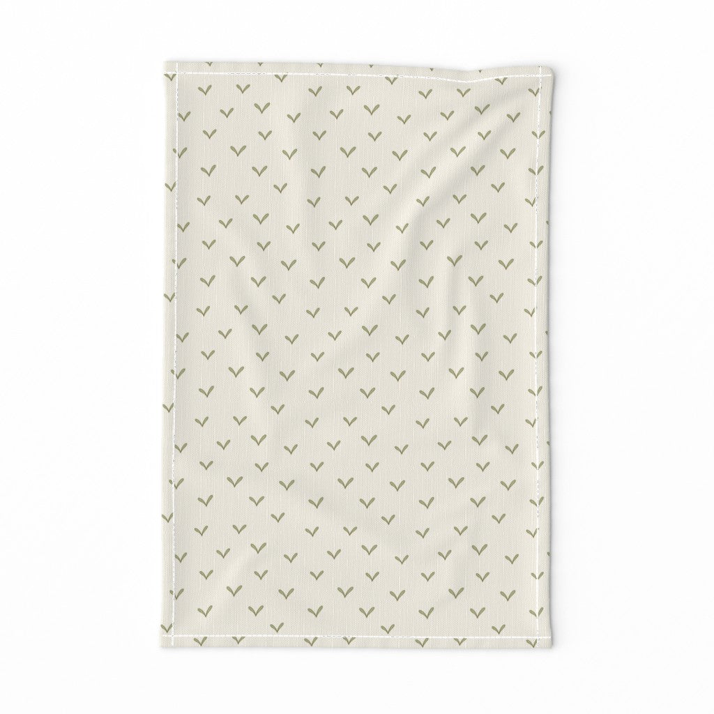 Leaves Kitchen Tea Towel